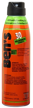 Picture of Ben's 30 Odorless Scent 6oz Aerosol Repels Ticks & Biting Insects Effective Up to 8 hrs 00067178