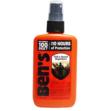 Picture of Bens Ben's 100 Tick & Insect Repellent 3.4 oz. Pump Spray, 98pct DEET 0006-7080