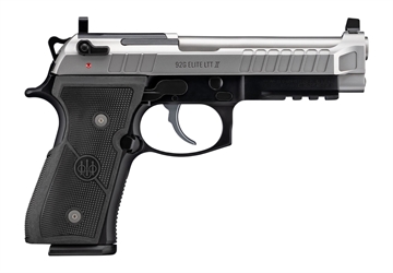 Picture of BERETTA 92G ELITE LTT 2 9MM 4.7" 15RD INOX BLACK TWO TONE J92ELITE2G15