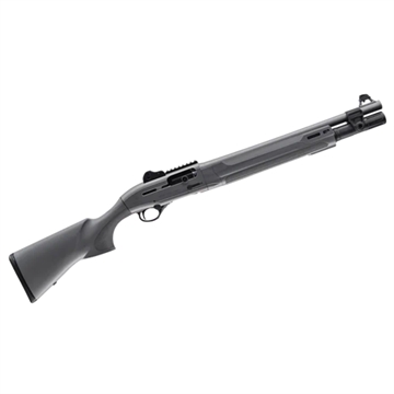 Picture of Beretta USA 1301 Tactical C Mod 2 12 Gauge Semi-Auto 3" 7+1 18.50" Chrome Lined Steel Barrel, Picatinny Rail Aluminum Receiver, Gray w/Aggressive Texture Gray Fixed Synthetic Stock J131M2CTT187GR