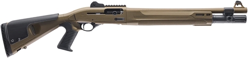 Picture of BERETTA 1301 TACTICAL 12G FDE PISTOL GRIP 18.5" LE +2 MAG EXT TUBE J131M2TP18F