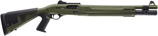 Picture of Beretta 1301 Tactical Mod 2 Pistol Grip LE Shotgun 12ga 3" Chamber 7rd Capacity 18.5" Barrel OD Green J131M2TP18G