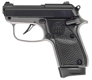 Picture of Beretta Tomcat 30X, In Case of Emergency, ICE, Double Action/Single Action, Semi-automatic, Small Frame Pistol, 32ACP, 2.4" Barrel, Matte Finish, Black, Interchangeable Sights, 8 Rounds, 1 Magazine J30X32R8