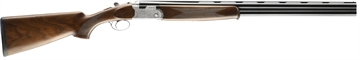 Picture of Beretta 686 Silver Pigeon I, Over/Under, 12 Gauge, 3" Chamber, 28" Barrels, Floral Engraving, Silver Receiver, Oil Finished Wood Stock, 5 Choke Tubes - F,IM,M,IC,C, Optima Choke HP Chokes, 2 Rounds J686F1228