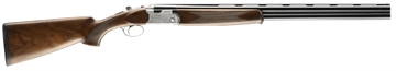 Picture of Beretta Silver Pigeon I Vittoria, Over/Under, 12 Gauge, 3" Chamber, 28" Barrels, Floral Engraving, Silver Receiver, Oil Finished Wood Stock, 5 Choke Tubes - F,IM,M,IC,C, Optima Choke HP Chokes, 2 Rounds J686F1228V