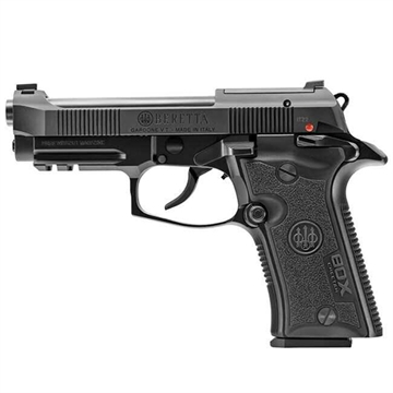 Picture of Beretta USA 80X Cheetah 380 ACP 10+1 3.90" Black Inox Steel Barrel, Black Optic Ready/Serrated Steel Slide, OD Green Polymer Frame w/Beavertail & Picatinny Rail J80XBLK10