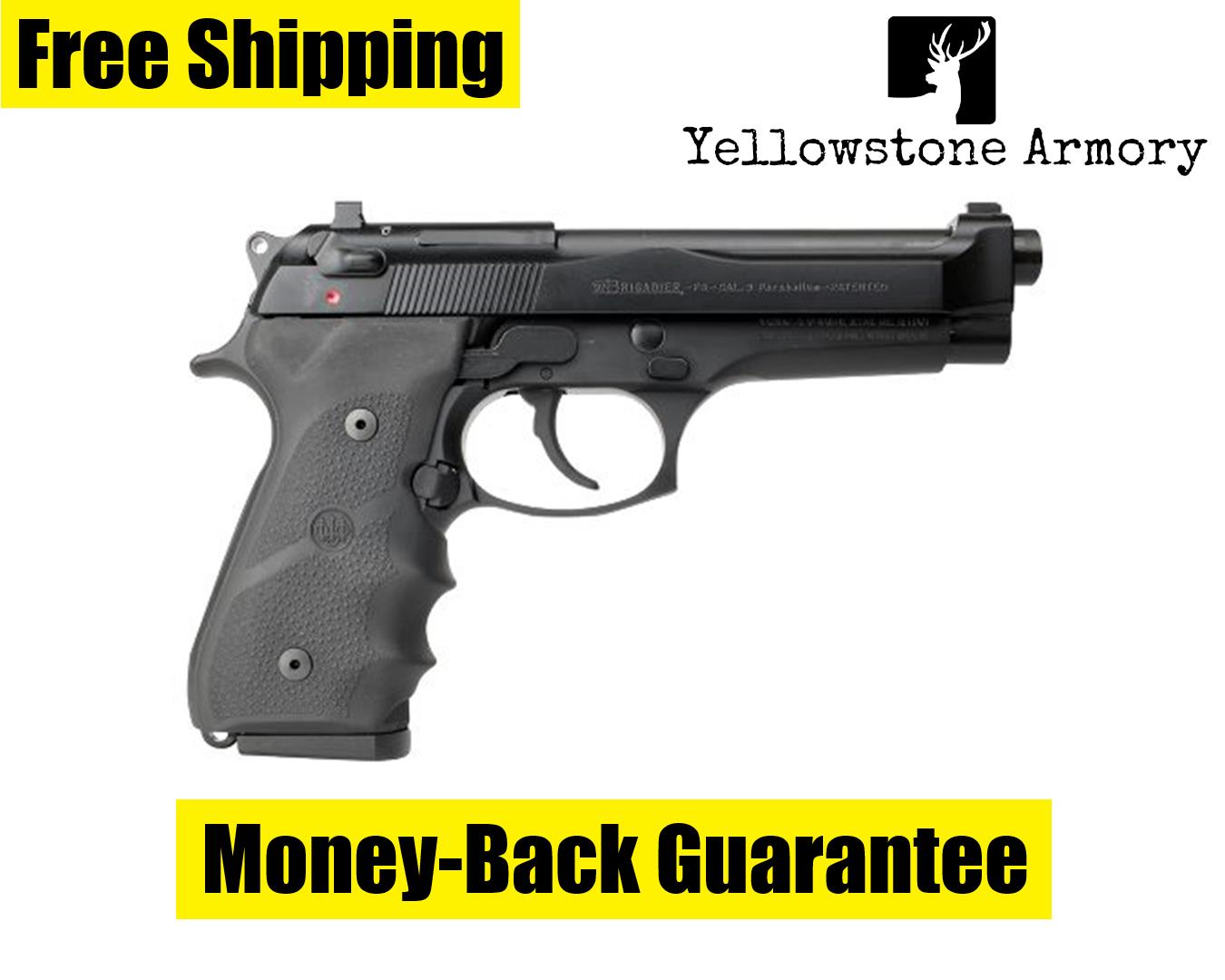 BERETTA 92FS 9MM BRIGADIER BLACK 10+1 J92F700-img-0