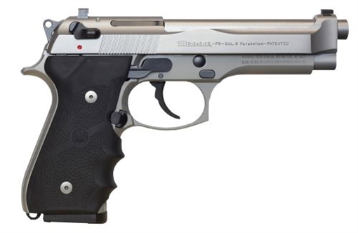 Picture of Beretta 92FS 9MM BRIGADIER INOX 10+1 WRAPAROUND RUBBER GRIPSJ92F560
