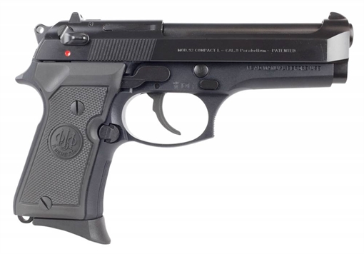 Picture of BERETTA 92FS COMPACT HGA 9MM 4.25IN BBL 2/13RD AMBI SAFETY JS92F850M