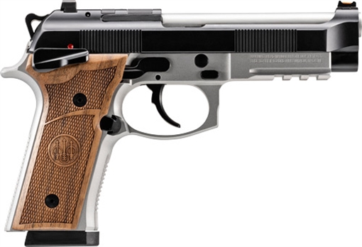 Picture of BERETTA 92GTS 9MM 10RD BLK/SLVR J92XFMSDA20M1
