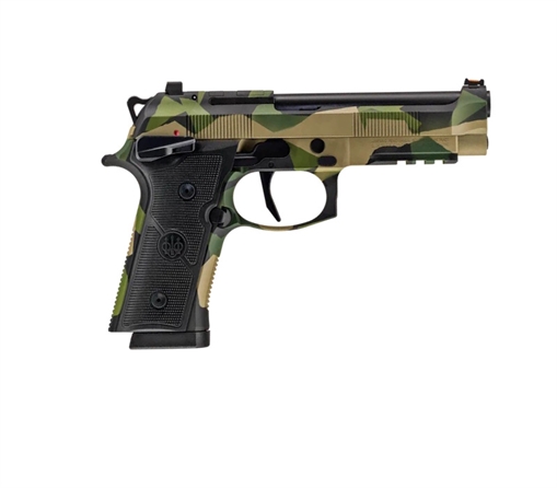 Picture of BERETTA 92XI SAO FS 9MM 4.7" 18RND SPLINTER CAMO 2 MAGS SPEC0741A18