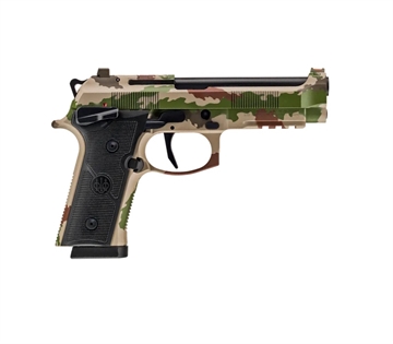 Picture of BERETTA 92XI SAO FS 9MM 4.7" 18RND VEGETATO CAMO 2 MAGS SPEC0742A18