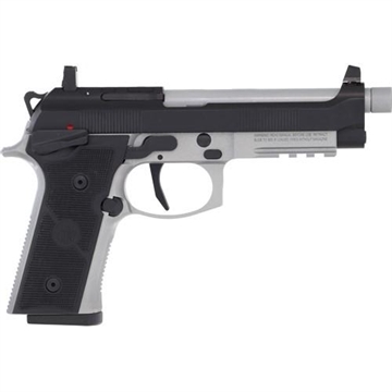 Picture of Beretta 92XI SAO Tactical Handgun 9mm Luger 10rd Magazine 5.1" Barrel Black and Silver J92XFMSA20TB