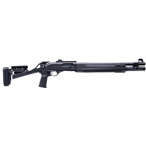 Picture of Beretta A300 Ultima Patrol, Semi-automatic Shotgun, 12 Gauge, 3" Chamber, 19.1" Barrel, Anodized Finish, Black, Chisel Stock, Improved Cylinder, Ghost Ring Sight, 7 Rounds J32CTC11