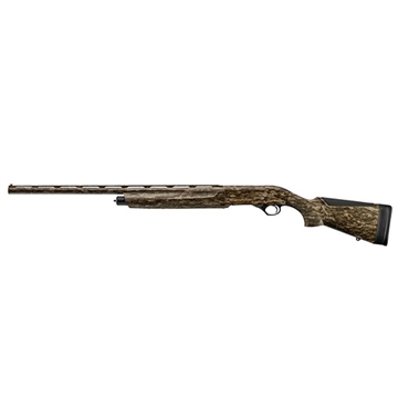 Picture of Beretta A300 Ultima, Semi-automatic Shotgun, 12 Gauge, 3" Chamber, 28" Barrel with Stepped Rib, Mossy Oak Bottomland Camo, Overmolded Polymer Kick-Off Stock with Micro-Core Pad, Mid Bead and Fiber Optic Front Sight, 2 Rounds J32TU18