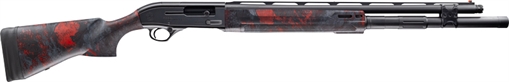 Picture of Beretta A300 Ultima Competition, Semi-automatic Shotgun, 12 Gauge, 3" Chamber, 24" Barrel, Synthetic Stock, Picatinny Optics Mounting Rail, M-LOK Forend, Fiber Optic Front Sight, Cerakote Finish, Black with Realtree Lava Furniture, 10 Rounds J32CP14F1