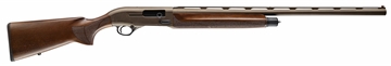 Picture of Beretta A300 Ultima Field, Semi-automatic Shotgun, Gas Operated, 12 Gauge, 3" Chamber, 28" Barrel, American Maple Wood Stock, Oversized Charging Handle and Bolt Release, Fiber Optic Front Sight, Cerakote Finish, Smoked Bronze with Fine Floral Game Scene Engraving J32TA18