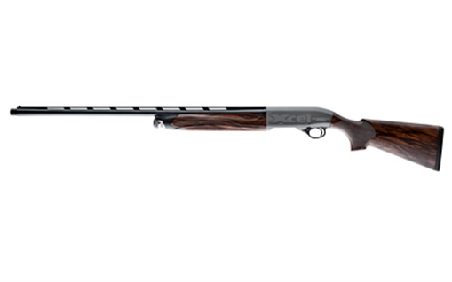 Picture of Beretta A400 Xcell Sporting, Semi-automatic, 12 Gauge 3" Chamber, 30" Barrel, Acuatech Shield Gray, Blued Barrel, Wood Stock, Bead Front Sight, OCHP Extended Choke, C, M, F Chokes Included, 2 Rounds J42CJ10
