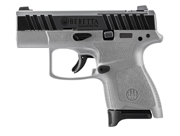 Picture of Beretta USA APX A1 Carry Micro-Compact Frame 9mm Luger 8+1 3" Blued Steel Barrel, Black Serrated Steel Slide, Wolf Gray Polymer Frame, Polymer Grip JAXN9268A1