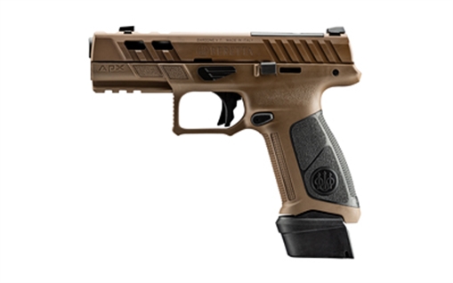 Picture of BERETTA USA APX A1 FULL SIZE PORTED 9MM 4.25 FDE 21R JAXA1F921PTFDE