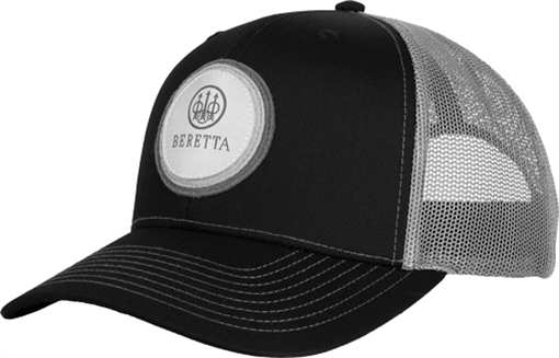 Picture of BERETTA CAP BXP RICH 112 TRCKR CIRCLE PATCH MESH BLACK/GRAY< BC038T16750944