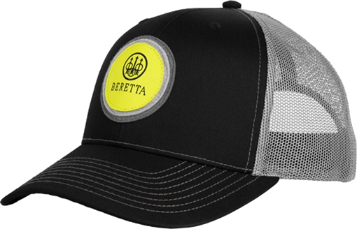 Picture of BERETTA CAP BXP RICH 112 TRCKR CIRCLE PATCH MESH BLK/YELLOW! BC038T1675092E