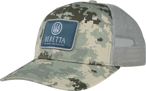 Picture of BERETTA CAP PATROL TRUCKER SQUARE PATCH MESH DIGI CAMO! BC030T1675079S