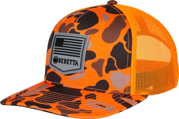Picture of BERETTA CAP PM TRUCKER R 112 RUBBER PATCH BLAZE DUCK CAMO BC049T1675085R