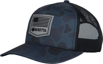Picture of BERETTA CAP PM TRUCKER R 112 RUBBER PATCH BLUE DUCK CAMO BC043T1675085Z