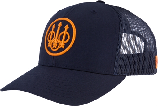 Picture of BERETTA CAP STRAIGHTPULL TRCKR CIRCLE PATCH MESH BACK NAVY BC020T16520505