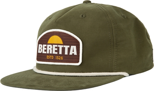 Picture of BERETTA CAP SUNSET ROPE TRUCKER DARK GREEN BC055T1186072V