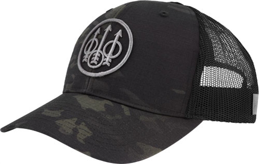 Picture of BERETTA CAP TRUCKER CIRCLE PATCH MESH BACK BLACK MULTICAM BC021T16520972