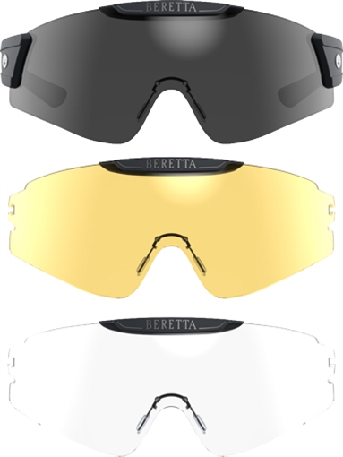 Picture of BERETTA INTERMASK EYEGLASSES INTERCHANGE FUME/NEUTRAL/YLLW OC081D00490MX1UNI