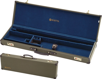 Picture of BERETTA LUGGAGE CASE FOR O/U SHOTGUNS CANVAS/LEATHER LODEN SVPD204