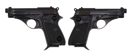 Picture of BERETTA M70 SURPLUS 32ACP PISTOL BLUED, BUTTON SAFETY, A GRADE C&R BM70BATSCR