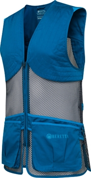 Picture of BERETTA MEN'S FULL MESH VEST MEDIUM BLUE TWILIGHT GT671T155305E2M