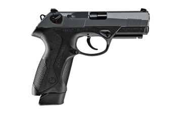 Picture of Beretta PX4 G-SD, Double Action/Single Action, Semi-automatic, Polymer Frame Pistol, Full Size, 9MM, 4" Barrel, Matte Finish, Black, Black Rear Sight and Orange Dot Front, 10 Rounds, 3 Magazines JXF9G10SD