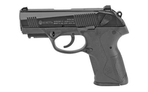 Picture of Beretta USA Px4 Storm Compact 9mm Luger 15+1 3.27" Black Steel Barrel, Black Bruniton Serrated Steel Slide, Black Polymer Frame w/Picatinny Rail & Interchangeable Backstrap Grip, Ambidextrous JXC9F21