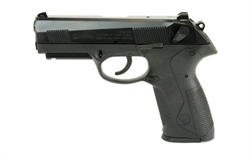 Picture of Beretta USA Px4 Storm Full Size Frame 9mm Luger 10+1, 4.10" Black Steel Barrel, Black Bruniton Serrated Steel Slide, Black Polymer Frame w/Picatinny Rail, Ambidextrous JXF9F20