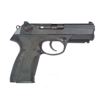 Picture of Beretta USA Px4 Storm Full Size Frame 9mm Luger 17+1, 4.10" Black Steel Barrel, Black Bruniton Serrated Steel Slide, Black Polymer Frame w/Picatinny Rail, Ambidextrous JXF9F21