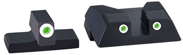 Picture of Beretta APX Tritium Night Sights - Green/White Dotss EU00069