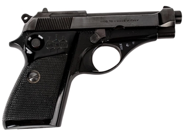 Picture of BERETTA SURPLUS M70 32ACP PISTOL 3.5" BLACK/BLUED 1-8RD MAG C&R ELIGIBLE 70-SURPLUS