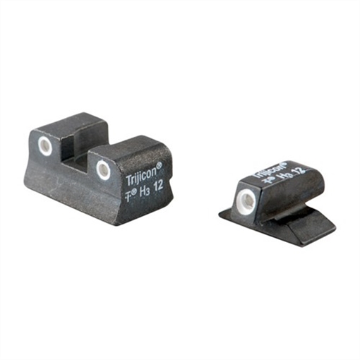 Picture of Trijicon Bright & Tough Night Sights Green/Tritium White Outline Front Sight-Green/Tritium White Outline Rear Sight Beretta 92A1/96A1 600049