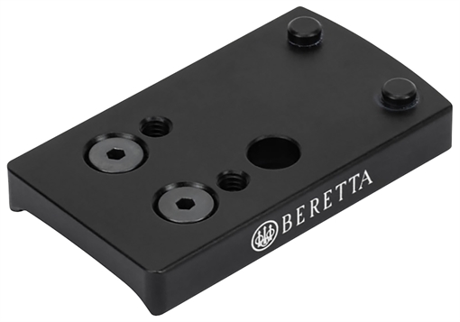Picture of Beretta USA APX Optic Plate Black, Fits Beretta APX Rear Dovetail/Leupold DeltaPoint Pro Footprint Mount AG57