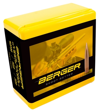 Picture of Berger Long Range Hybrid Target Bullets - 6mm 120gr OTM 100/ct 24486