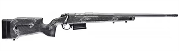 Picture of Bergara Premier Series, Crest, Bolt Action Rifle, 308 Winchester, 20" Fluted Barrel, Threaded 5/8x24, Omni Muzzle Brake, Cerakote Finish, Sniper Gray, Monte Carlo Carbon Fiber Stock, 5 Rounds, 1 AICS Style Magazine B14S751