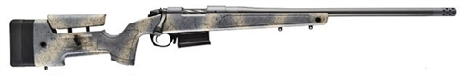 Picture of Bergara Premier Series, Crest Carbon, Bolt Action Rifle, 6.5 PRC, 20" Carbon Fiber Barrel, Threaded 5/8x24, Omni Muzzle Brake, Cerakote Finish, Sniper Gray, Monte Carlo Carbon Fiber Stock, 3 Rounds, 1 AICS Style Magazine B14SM759CF