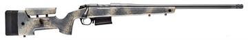 Picture of Bergara Premier Series, Crest Carbon, Bolt Action Rifle, 6.5 PRC, 20" Carbon Fiber Barrel, Threaded 5/8x24, Omni Muzzle Brake, Cerakote Finish, Sniper Gray, Monte Carlo Carbon Fiber Stock, 3 Rounds, 1 AICS Style Magazine B14SM759CF