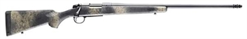Picture of Bergara B-14 Wilderness Series Ridge Rifle, Bolt Action Rifle, 6.5 Creedmoor, 22" Barrel, Threaded 5/8-24, Omni Muzzle Brake, Fluted Bolt, Cerakote Finish, Gray, Wilderness Synthetic Stock, Hinged Floor Plate, 4 Rounds, Right Hand B14S522