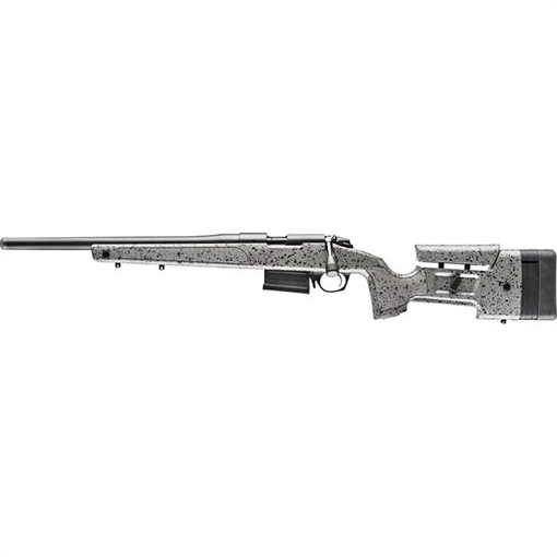 Picture of Bergara B14 R, Bolt Action Rifle, 22LR, Trainer Rifle, 18"Bergara 4140 Steel Barrel, Threaded 1/2x28", Cerakote Finish, Black, Synthetic Stock, Gray and Black, 10 Rounds, 1 Magazine, Left Hand B14R001L